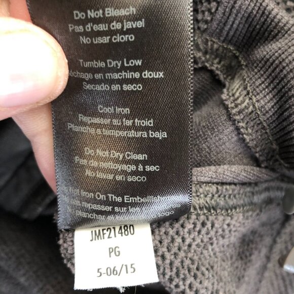 Merrell Mens Fleece Jacket Size XL Full Zip Stand Collar Brown Outdoors Casual - Picture 10 of 12